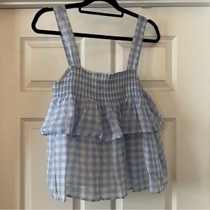 Rebecca Minkoff Gingham Tank